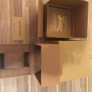 Burberry authentic watch box